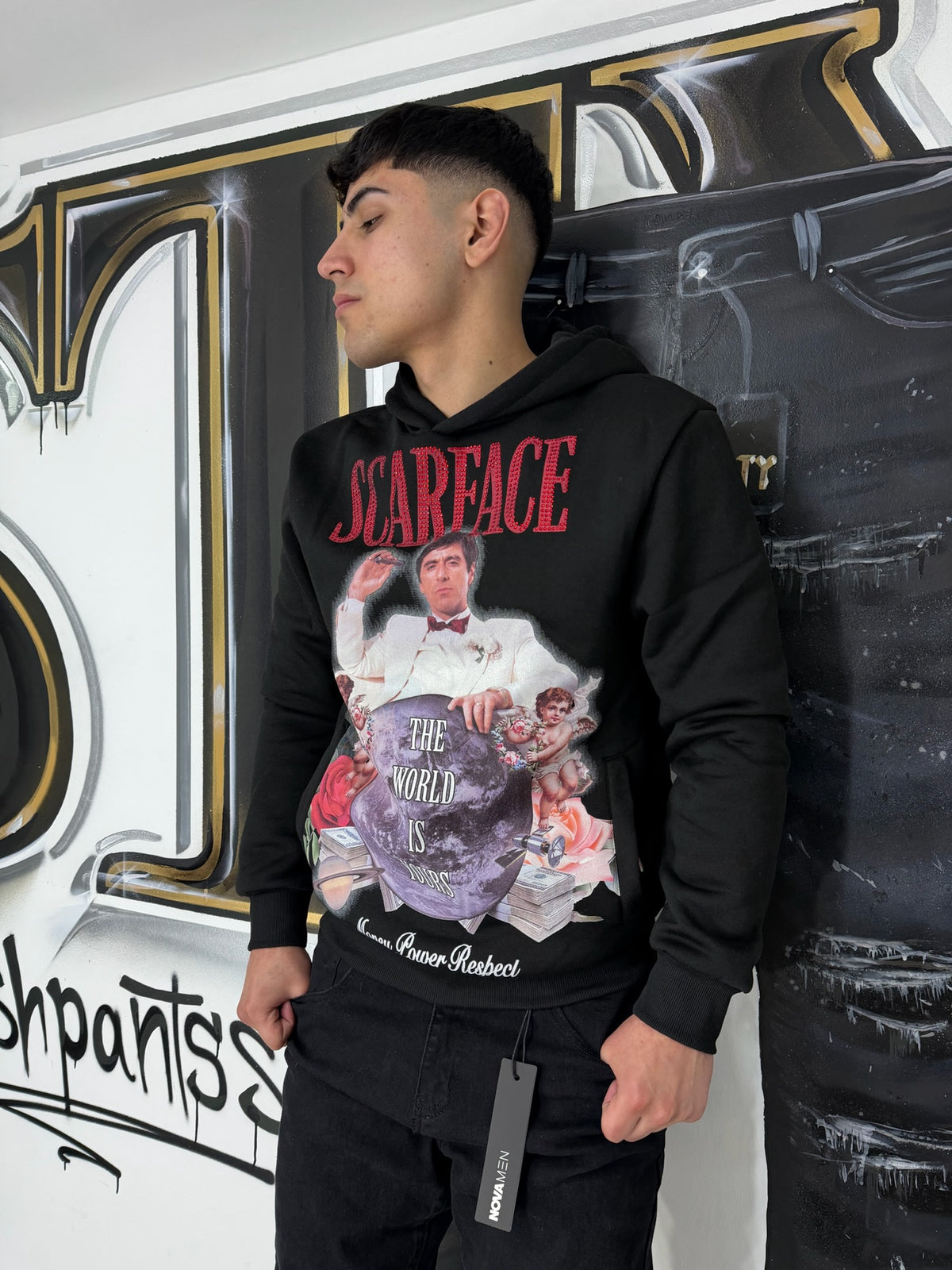 hoodie fashion nova x scarface