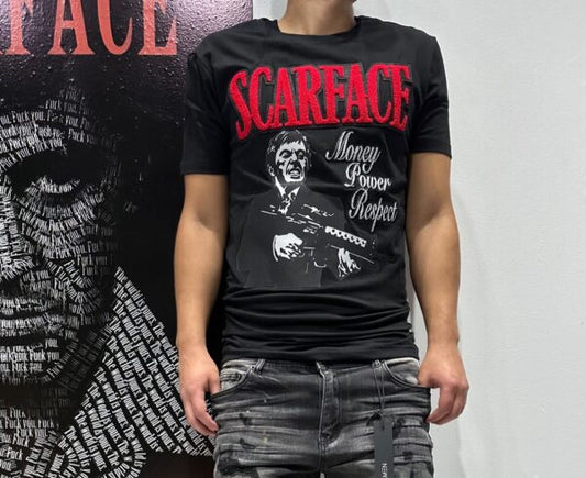 POLERA NOVA MEN X SCARFACE